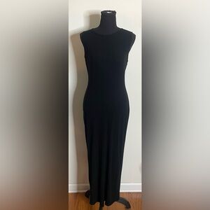 See You Monday Black Maxi Dress